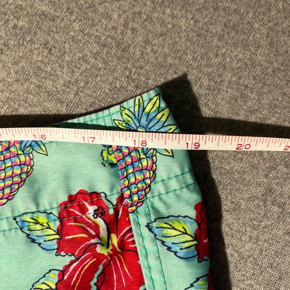 Pantalones Cortos Hollister De Colección Para Hombre Talla XL Hawaiano Tropical Logo Floral Foto 3 de 4