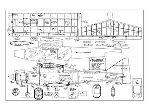 model plane plans balsa