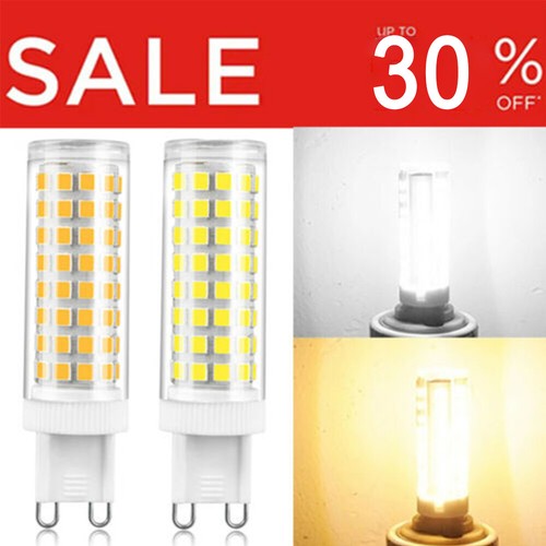 Bombilla G9 10W cápsula de luz halógenas blanco cálido frío 220V | eBay