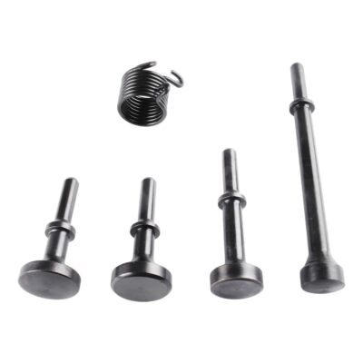 5 Pcs Air Hammer Bits Set 0.401 Shank Smoothing Pneumatic Air Hammer Pneumati...