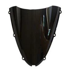 Black Front Windscreen Fit For Kawasaki Ninja ZX10R 2006 2007 06 07 Windshield