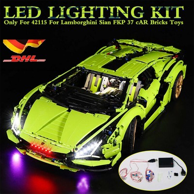 DIY USB LED Licht Beleuchtung Kit Für LEGO 42115 Für Lamborghini Sian FKP 37 Car