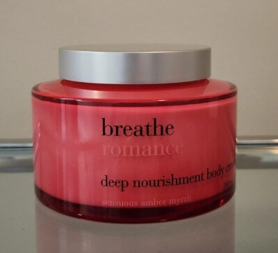 NEW Bath Body Works BREATHE ROMANCE Body Cream Oz