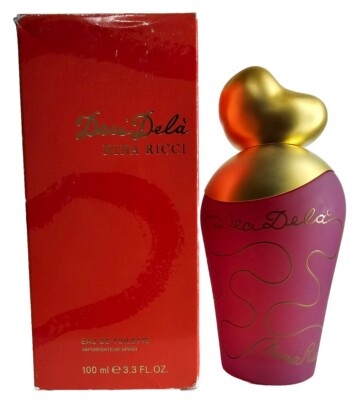DECI DELA Nina Ricci WOMEN Perfume EDT Spray 3.4 3.3oz 100ml NIB Rare Vintage