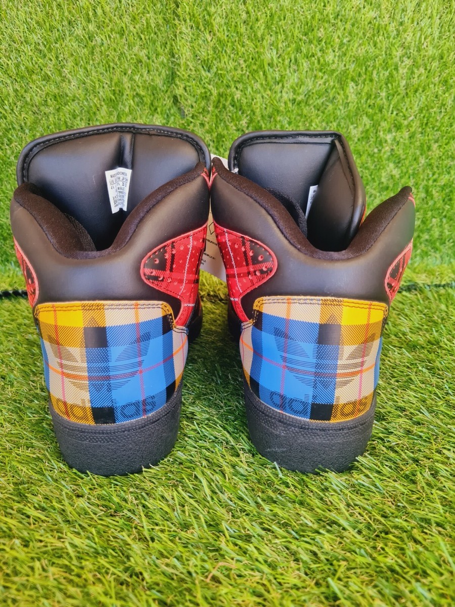 ADIDAS JEREMY SCOTT INSTINCT HIGH TARTAN #Q23667 SHOES SIZE ADIDAS JEREMY SCOTT INSTINCT HIGH TARTAN #Q23667 SHOES SIZE