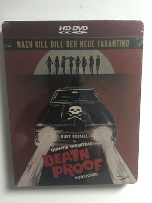 Death Proof (HD DVD, Germany, 2008) NEW Steelbook