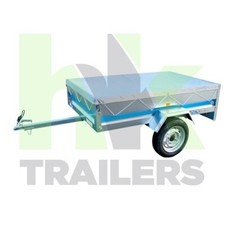 5ft x 3ft Trailer Cover Only, 152 x 91cm, Heavy Duty PVC Canvas Waterproof 5 x 3