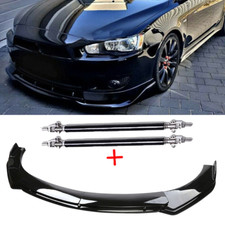For Mitsubishi Lancer Front Bumper Lip Part Accessories Splitter Spoiler U For Mitsubishi Lancer Front Bumper Lip Part Accessories Splitter Spoiler U