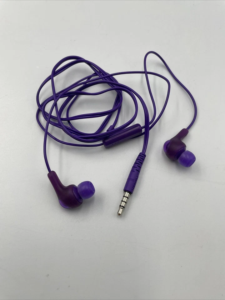 JVC HA-FX7M Gumy Plus Earbuds Remote & Microphone Noise Isolation Plum Violet - Image 2 of 4