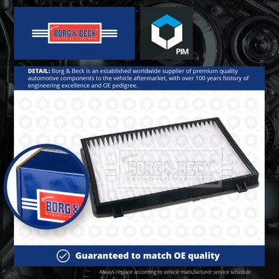Pollen / Cabin Filter fits VAUXHALL ANTARA 2.2D 2010 on B&B 4803883 4803918 New