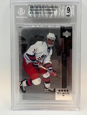 1997-98 Black Diamond Quadruple Diamond David Legwand RC #35 /50 BGS 9