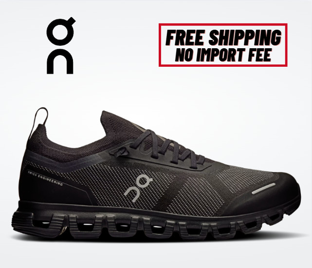 SALE! Auth On. Men's Cloud 6 Versa Running Shoes Black | Eclipse No Import Fe