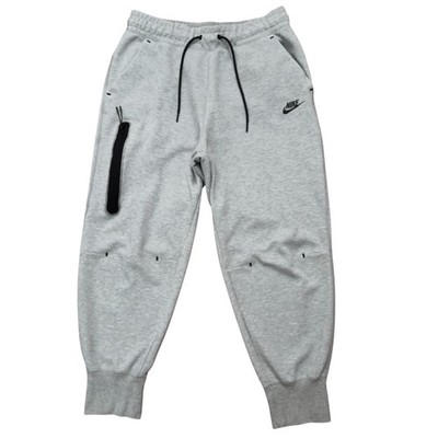 Nike Sweatpants Womens Size M NSW Tech Fleece Joggers Drawstring Tapered Gray