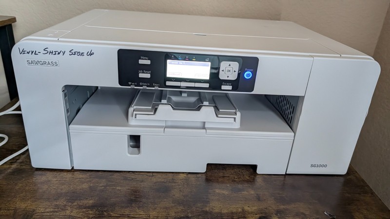 Sawgrass Virtuoso Sublimation Printer - SG1000 White Used Excellent Condition