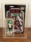 Vintage Kenner Star Wars Biker Scout Trooper  w/77 Back Cardback & Case HK COO