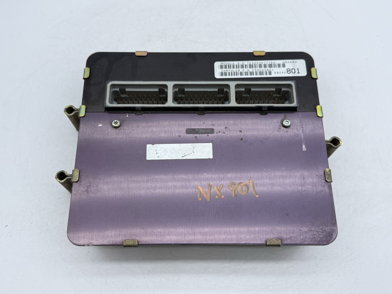 1996 DODGE DAKOTA 3.9L 4X2 ENGINE COMPUTER MODULE ECU ECM PCM P56040801 OEM