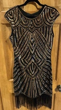 Babeyond Flapper Woman’s Dress Size Large