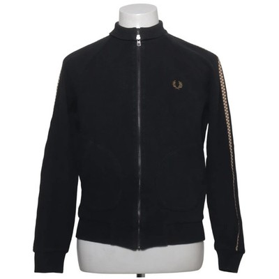 Fred Perry, Trainingsjacke, Herren, Größe: S, Schwarz #T5B