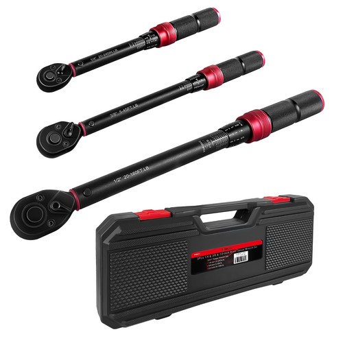 Sign 5 Direction Click Torque Wrench Set, 1/4