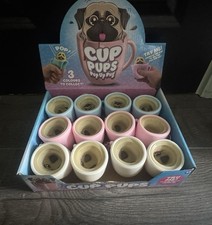 Cup Pups Pop Up Pug Squeezable Stress Reliever Sensory Toy 3+ Collectible (1pc)