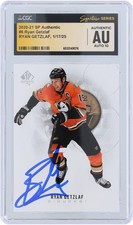 Ryan Getzlaf Ducks Autographed 2020-21 Upper Deck SP Authentic #6 CGC 10 Card