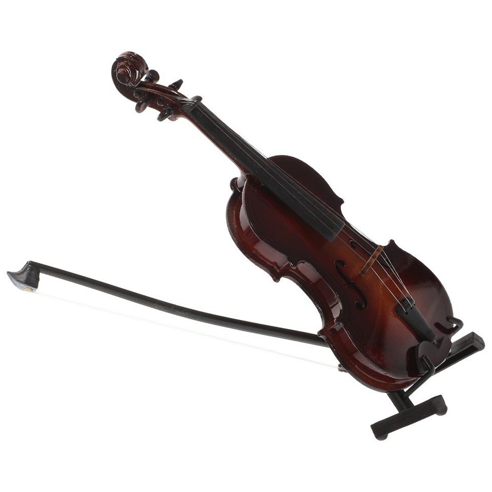 Mini Ornaments Decoration Small Violin Model Creative Instrument ...