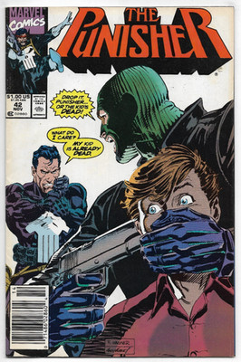 The Punisher #42 Marvel Comics Mike Baron Mark Texiera 1987 FN