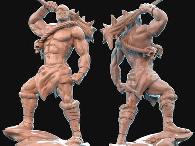 Brayan Nafarrate - Bestiary #1 - Cyclops - DnD/TTRPG Figur/Miniatur