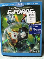 G-Force (Blu-ray/DVD, 2009, 3-Disc Set, Includes Digital Copy)* Buy 2 Get 1 Free