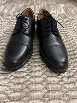 Florsheim Mens Black Leather Comfortech Ortholite Slip On Loafers 13M Midtown Moc Toe Slip On Men main image 4