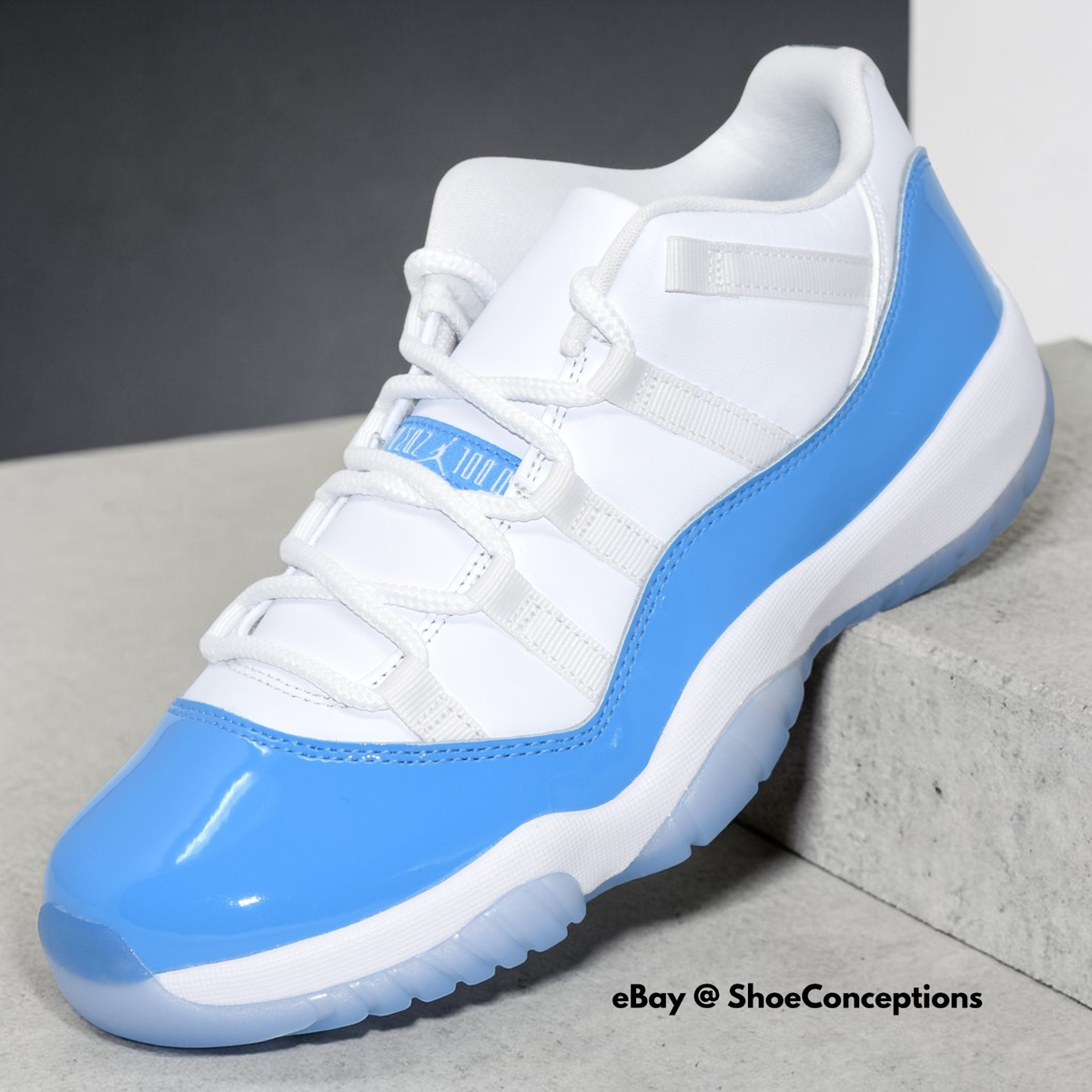 Nike Air Jordan 11 Retro Low Shoes White University Blue FV5104