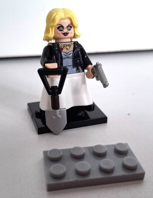 Bride of Chucky Block Figur + Original Lego Stein Alien Predator Terminator
