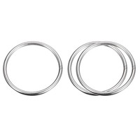 "Edelstahl 304 O Ringe, 3Stk 60Mm (2,36\") Ad. 4Mm StäRke O Ringe Runde Ringe"