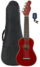 Fender Venice Soprano Ukulele - Cherry w/ Gig Bag
