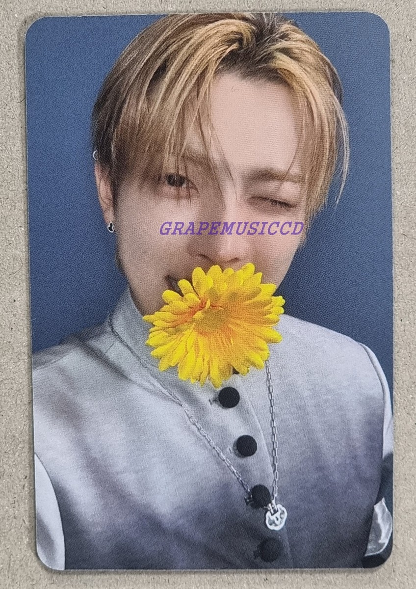 ATEEZ GOLDEN HOUR : Part.4 APPLEMUSIC POB PHOTOCARD PHOTO CARD
