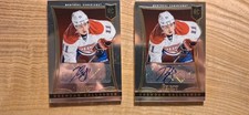 2013-14 Panini Select Brendan Gallagher Rookie Auto Lot x2 + /299 Canadiens