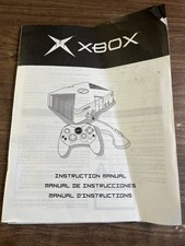 Microsoft Xbox Original Console Instruction Manual Booklet User Manual