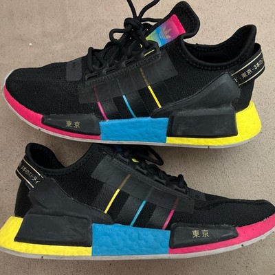 Adidas NMD_R1 V2 Tokyo Nights Low Top Sneaker Multicolor Shoes Men Size 7