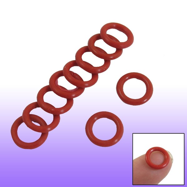 2Mm Dicke 11Mm Gummi ÖLdichtung Dichtungring O-Ring Gummiring 10 StüCke-image
