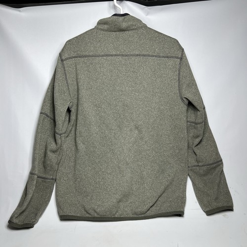 Flylow 1/4 Snap Fleece Herren L Large Pullover Jacke grau Outdoor Reißverschlusstasche - Bild 7 von 20