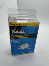 Ideal 85-366 CAT-6 RJ45 Mod Karta wtykowa Skrzynka 25 wtyczek danych