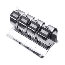 Metal Hand Tally Counter No Battery Required Counting Capacity Reusable Tool