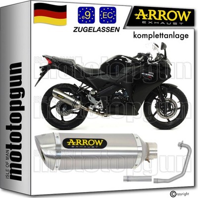 ARROW KOMPLETTANLAGE OP THUNDER ALUMINIUM HONDA CBR 125 R 2013 13 2014 14