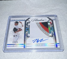 Panini 2024 Flawless Noble Meyer Prospect Patch Auto RC #PPA-52 /25 Marlins
