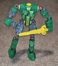 Lego Knights Kingdom Rascus 8784 Green *missing Head And Parts