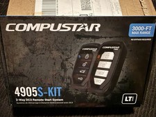 Compustar CS4905S-KIT 2 Way Remote Start Kit System - Black