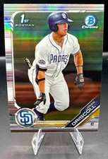 2019 Bowman Draft Logan Driscoll #BDC-183 Chrome Refractor Padres