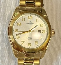 Dugena Monza Automatico - Come Nuovo - Elegante Design Oro - Fondo a Vista - Movimento Mykota