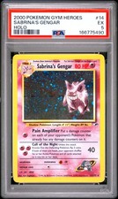 2000 POKEMON GYM HEROES HOLO #14 SABRINA'S GENGAR PSA 5 on eBay