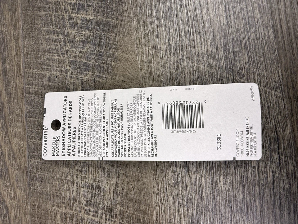 Aplicadores de sombras de ojos CoverGirl Makeup Masters, paquete de 3 quilates por paquete de 4 Foto 4 de 4